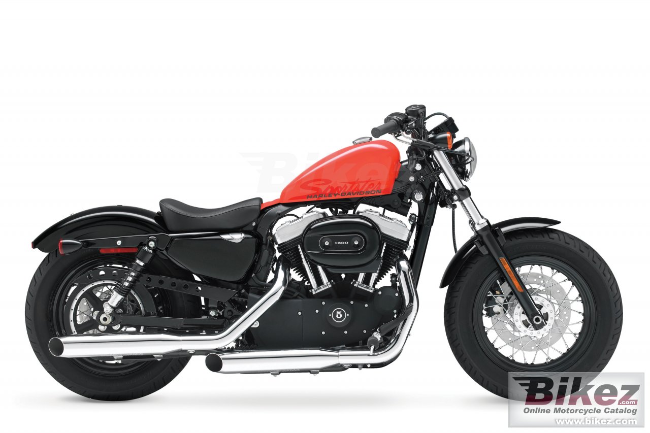 Big Harley-Davidson xl 1200x sportster forty-eight picture and wallpaper from Bikez.com